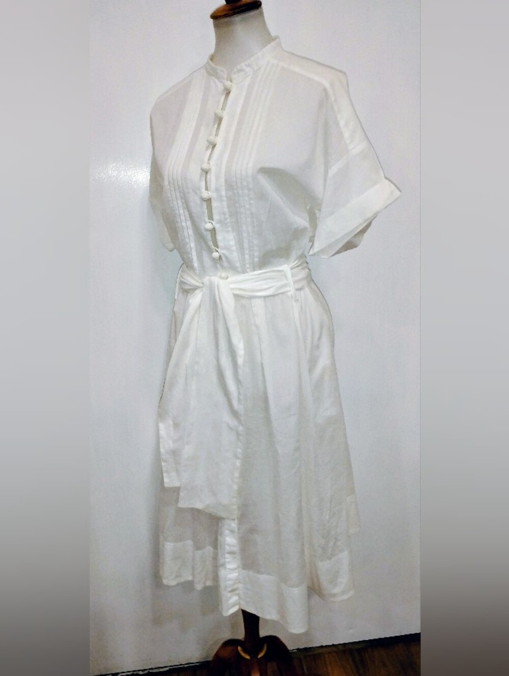 PURE AS THE DRIVEN SNOW DRESS